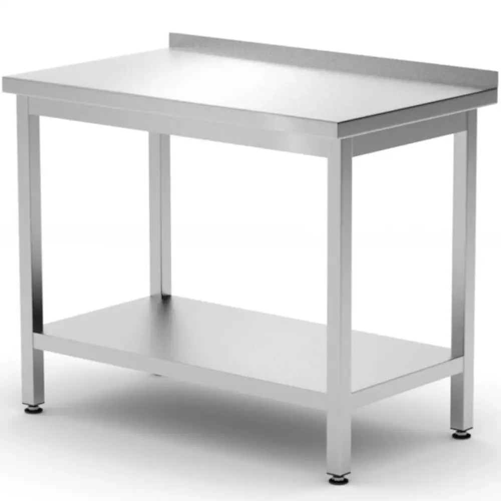 Arbeidsbenk med Hylle Budget Line Stal 800 x 600 x 850 Mm - Hendi 817261