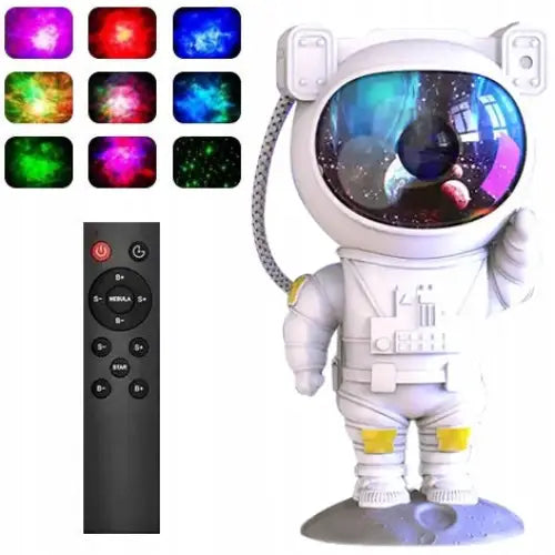 Astronaut Stjernehimmel Projektor Led Nattlampe for Barn som Gave