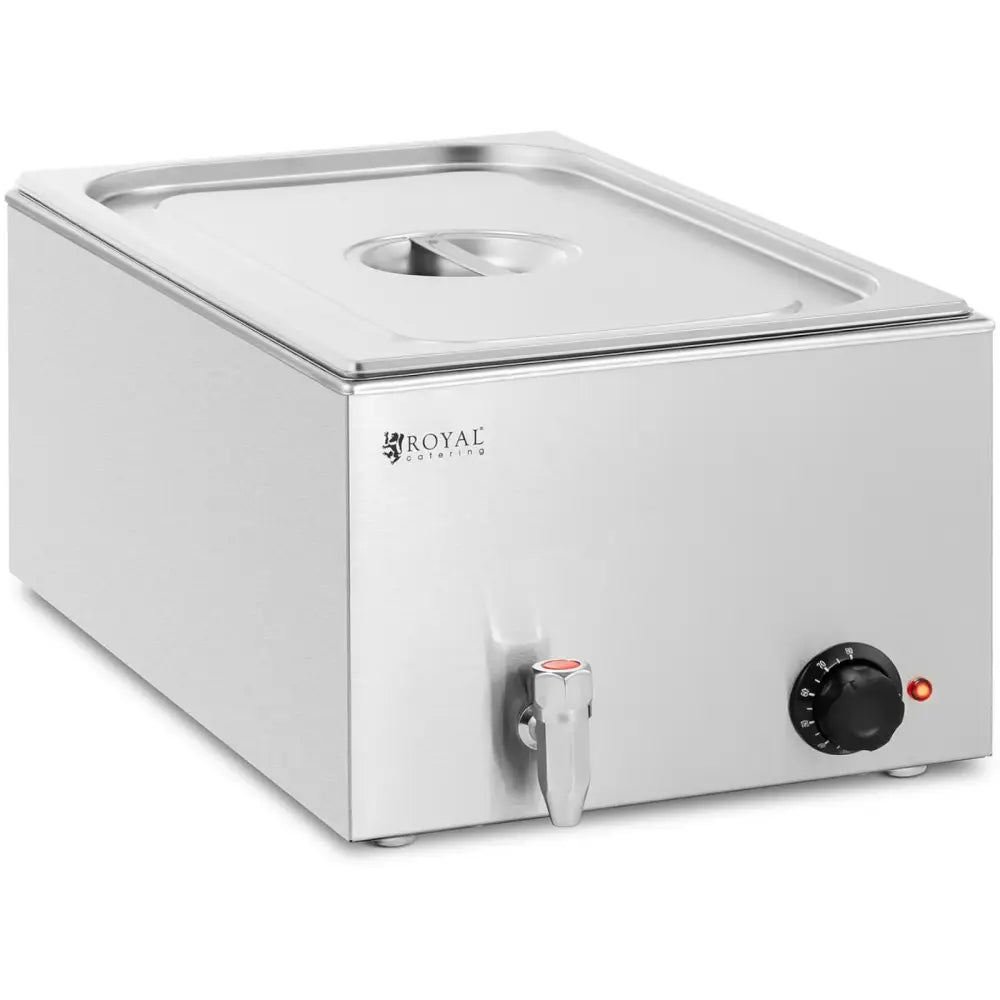 Bain Marie Elektrisk Varmer med Tappekran Gn 1/1 640 w