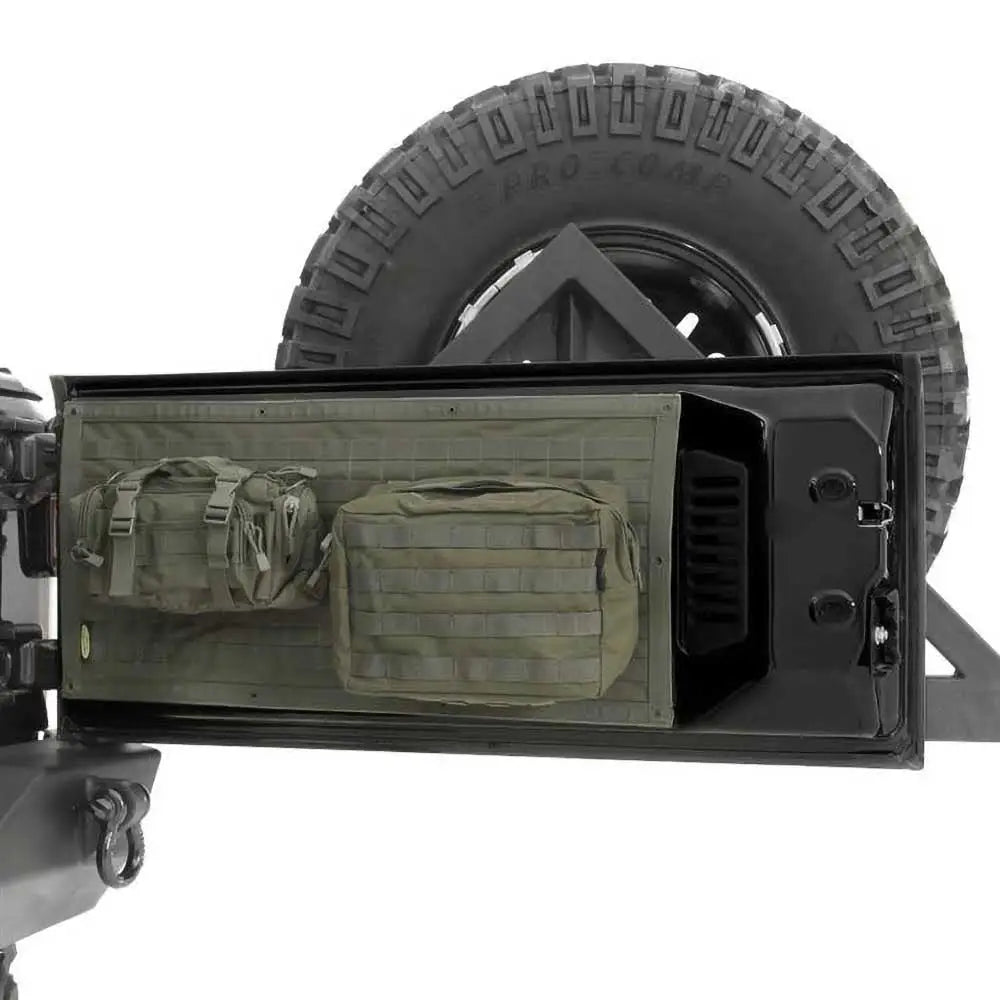 Bakluken Dekk O.d. Grønn Smittybilt G.e.a.r. - Jeep Wrangler Jk 2 d 07-18