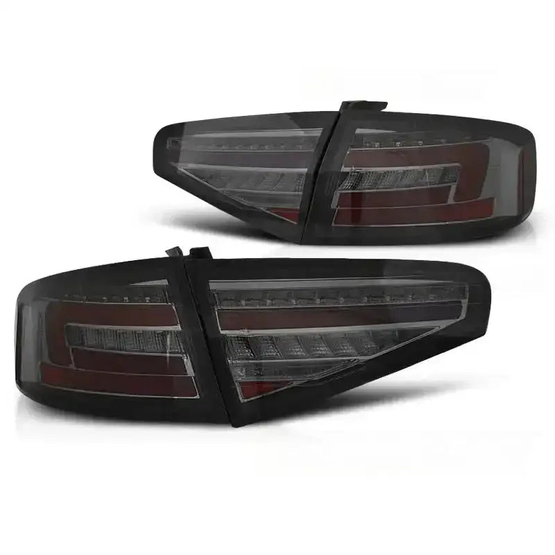Baklykter Audi A4 B8 12-15 Sedan Smoke Led Seq Oem Led