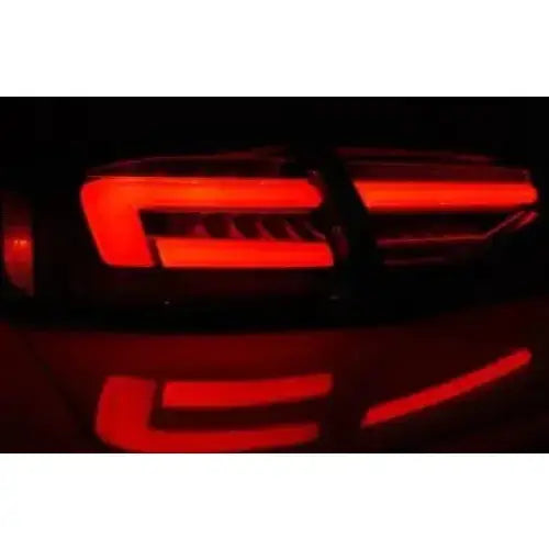 Baklykter Audi A4 B8 12-15 Sedan Smoke Led Seq Oem Led
