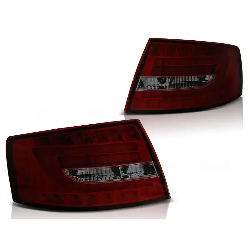 Baklykter Audi A6 C6 Sedan 04.04-08 Red Smoke Led 7pin