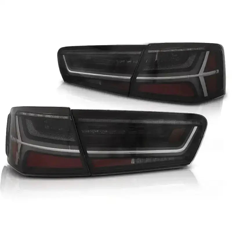 Baklykter Audi A6 C7 11-14 Limousine Smoke Led Bar Seq