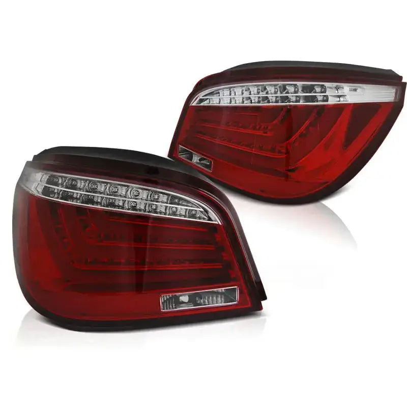 Baklykter Bmw E60 07.03-02.07 Limousine Red White Led Bar