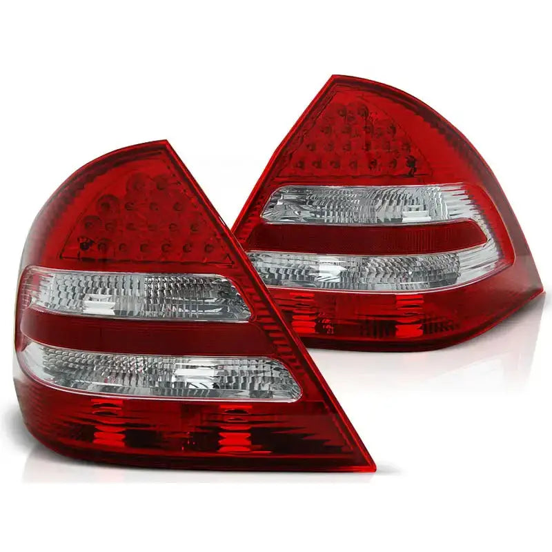 Baklykter Mercedes C-klasse W203 Sedan 04-07 Red White Led