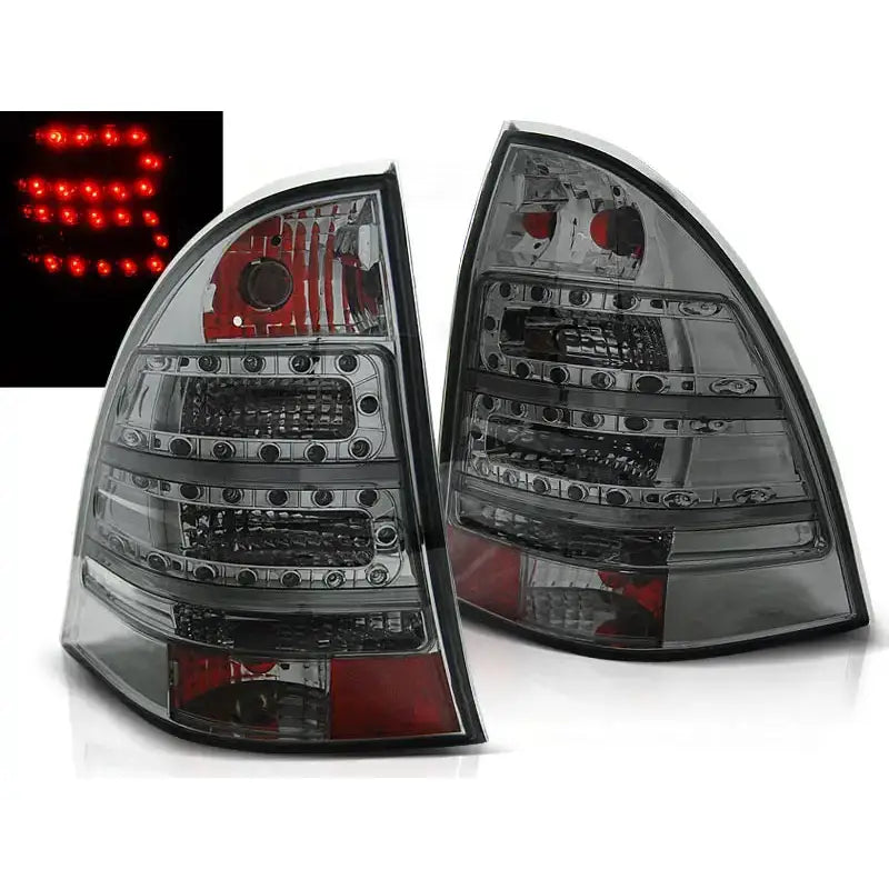 Baklykter Mercedes C-klasse W203 St.vogn 00-07 Smoke Led