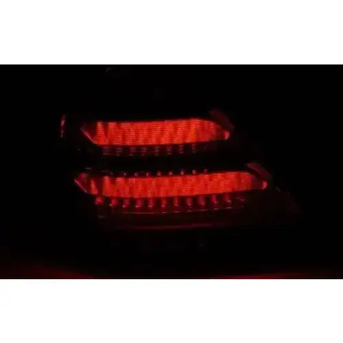 Baklykter Mercedes W203 Sedan 00-04 Led Bar Tail Lights Red White Seq