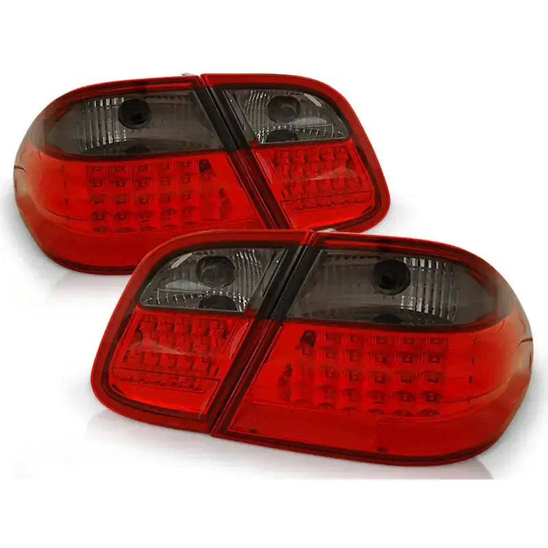 Baklykter Mercedes W208 Clk 03.97-04.02 Red Smoke Led