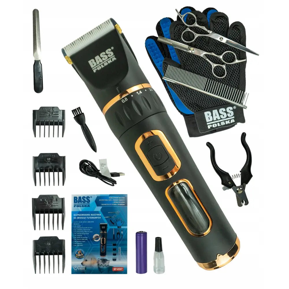 Batteridrevet Klippemaskin for Shih Tzu og Yorkshire Terrier Hundeklipp