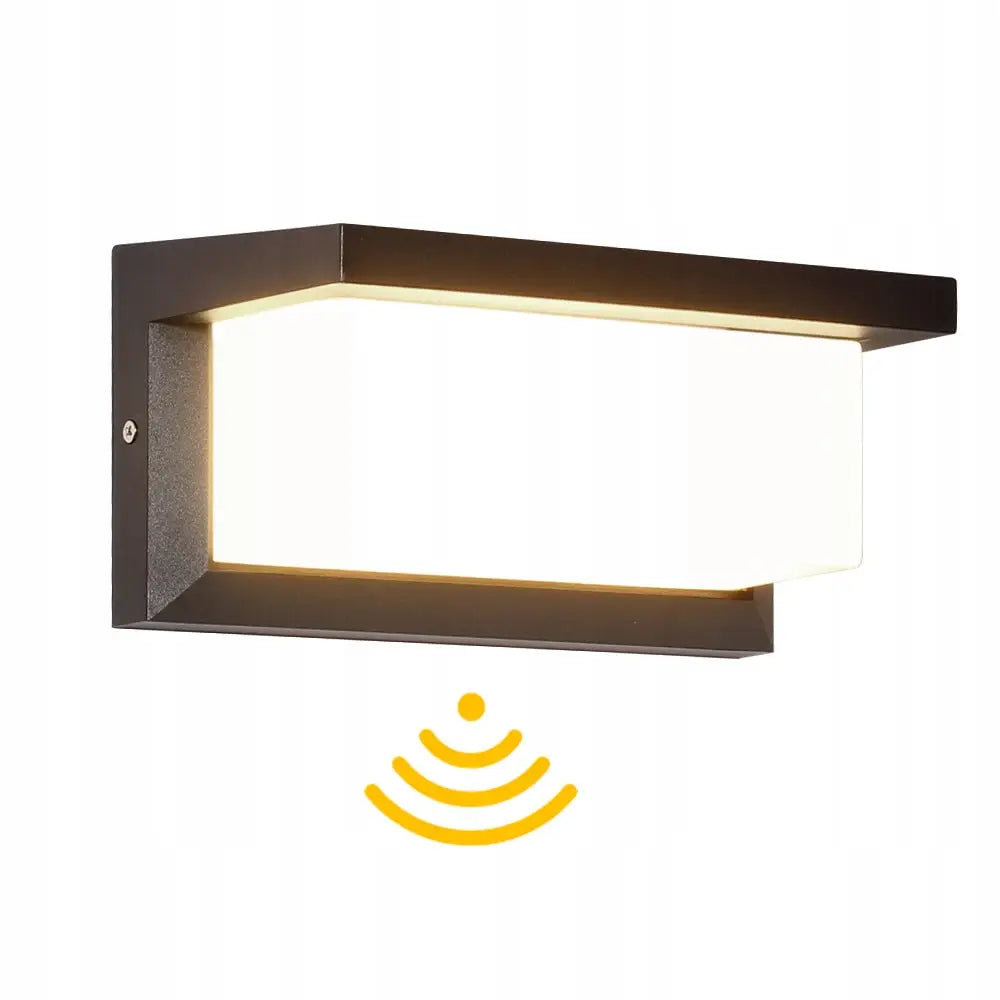 Bevegelsessensor Veggarmatur Innendørs/utvendig Led Nøytral Farge 4000k 18w