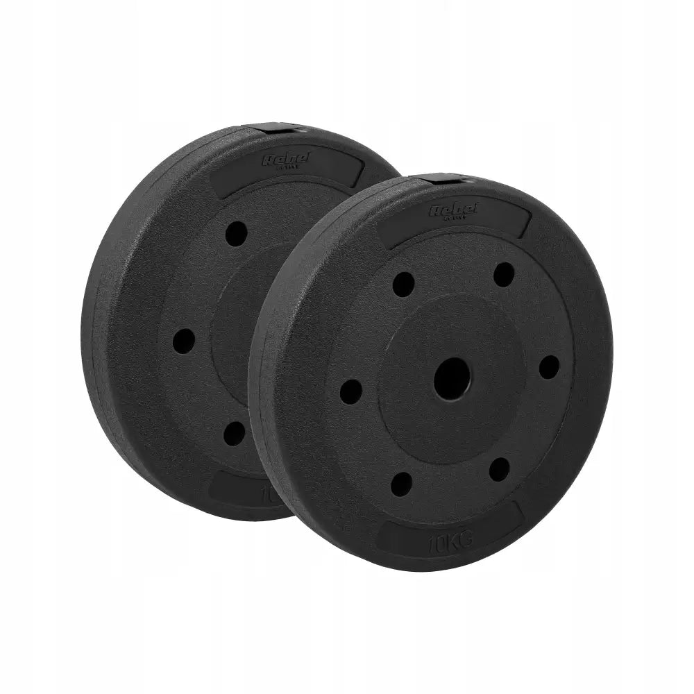 Bitumenvekter Sett 2x10kg Hulldiameter 31mm Rebel Active