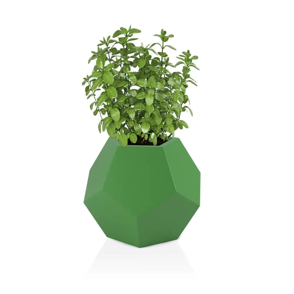 Blomsterpotte Alma Lime (med Indre Hylle + Vann Drenering)