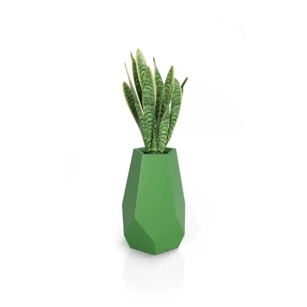 Blomsterpotte Bari Lime (full Kapasitet + Vann Drenering)