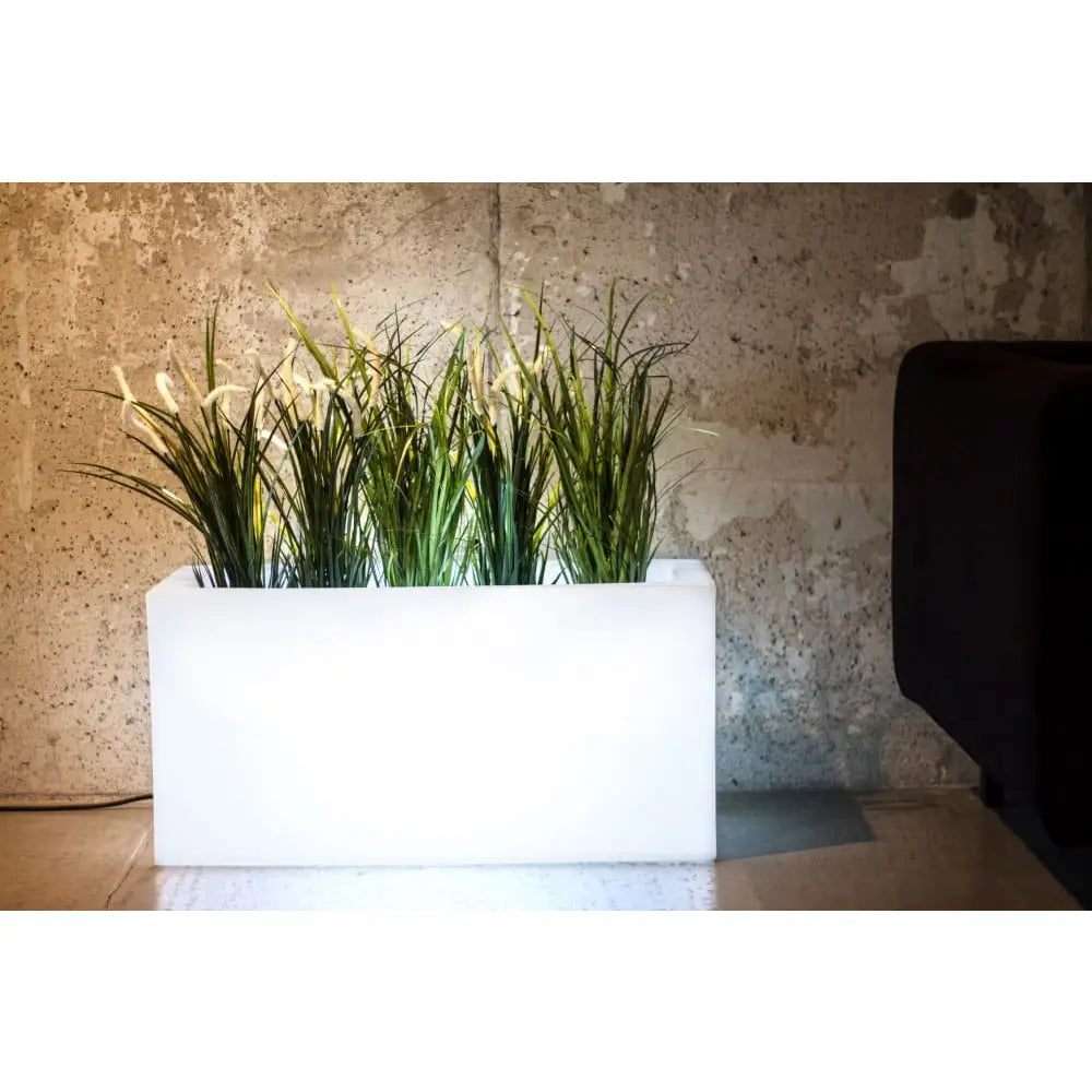 Blomsterpotte Belyst Lungo Light Varmt Lys (svart Kabel)
