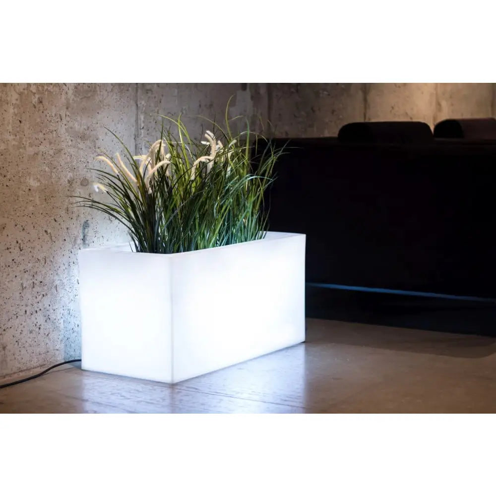 Blomsterpotte Belyst Lungo Light Varmt Lys (svart Kabel)