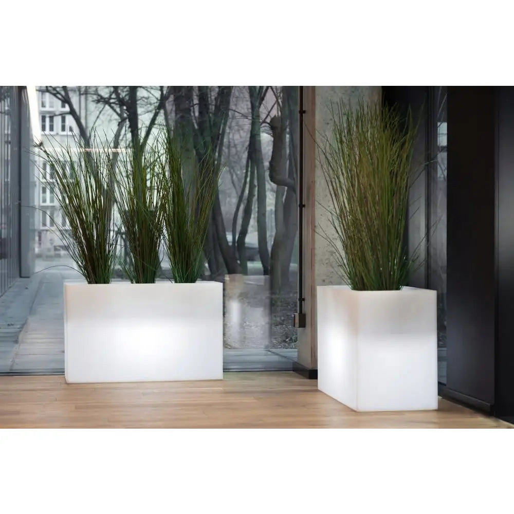 Blomsterpotte Belyst Lungo Maxi Light Kaldt Lys (svart Kabel)