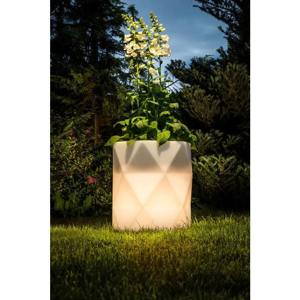 Blomsterpotte Belyst Modena Light Rgb-pære (svart Kabel)