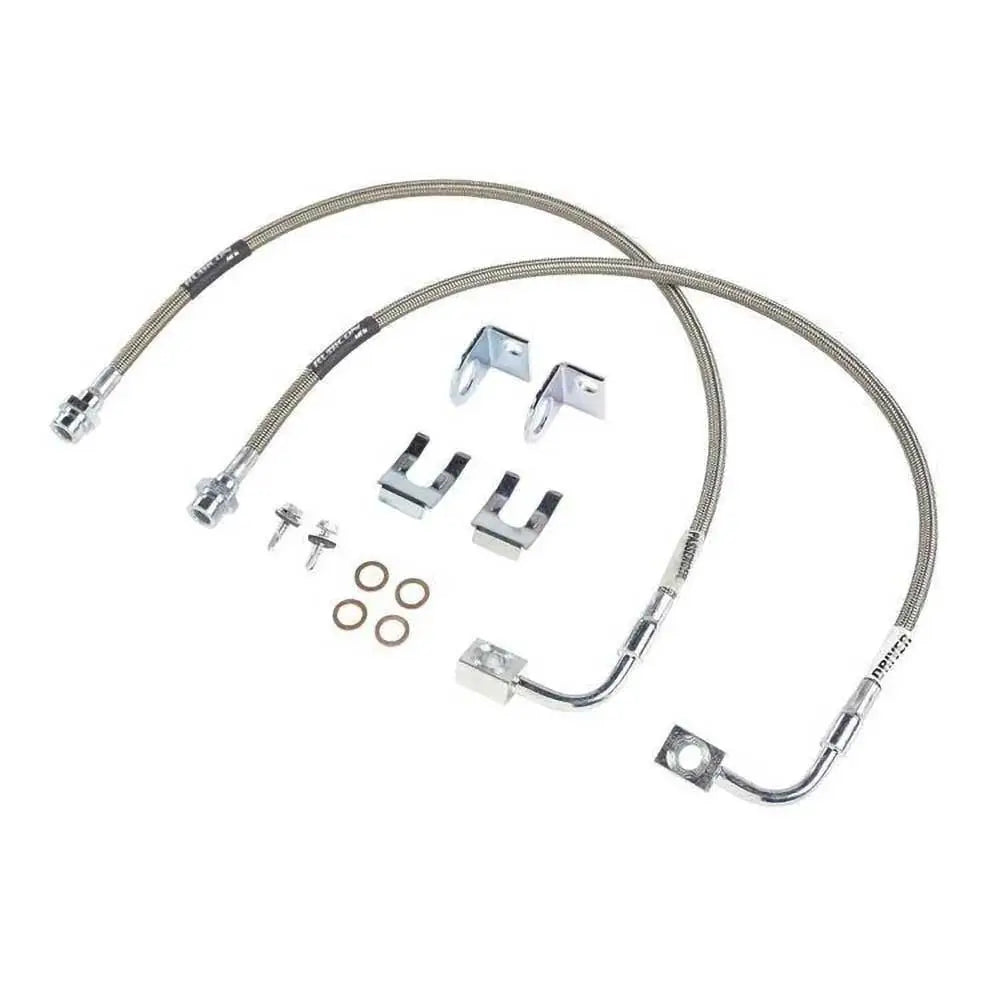Bremserørforlengelser Foran 24’’ Rubicon Express Heving 4-6’’ - Jeep Wrangler Jk 2 d 07-18