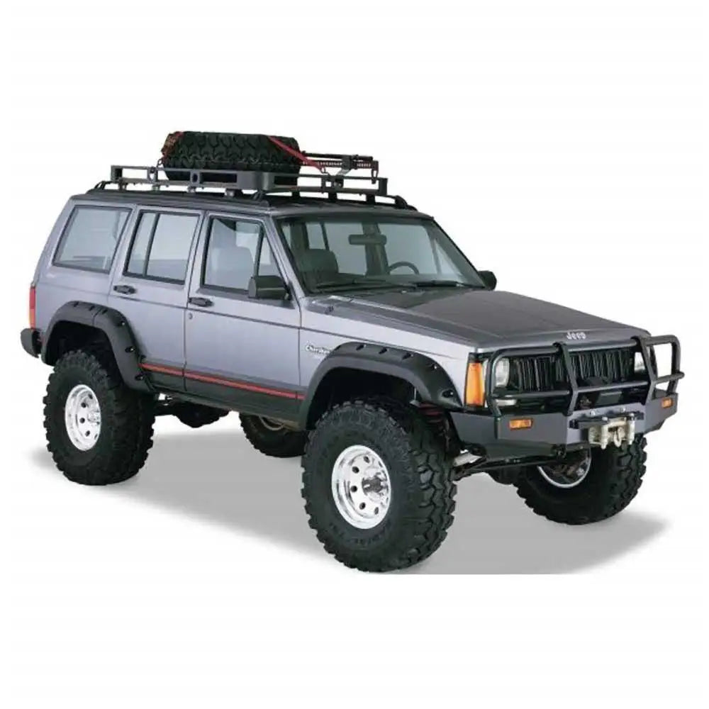 Bushwacker 4 Dører Utvendig Skjermbreddere - Jeep Cherokee Xj 84-01