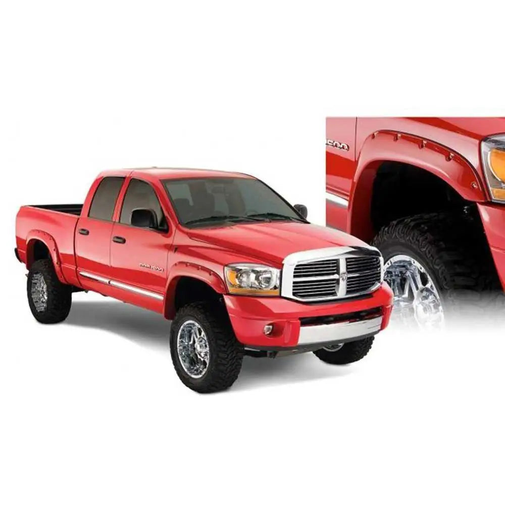 Bushwacker Pocket Style - Utvidelser for Skjermer Front og bak - Dodge Ram 1500 02-08