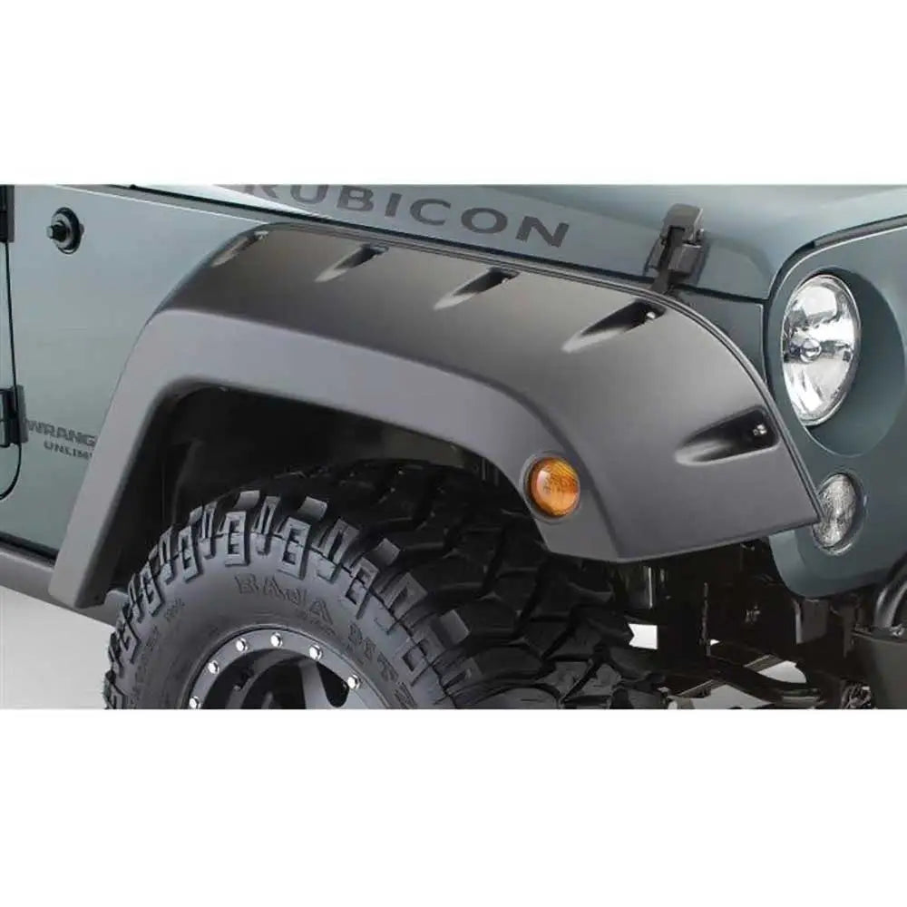 Bushwacker Pocket Style - Utvidelsespaneler Foran - Jeep Wrangler Jk 4 d 07-18