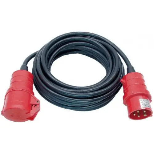 Cee Skjøteledning Ip44 10m Svart H07rn-f 5g1,5mm² Cee 400v/16a