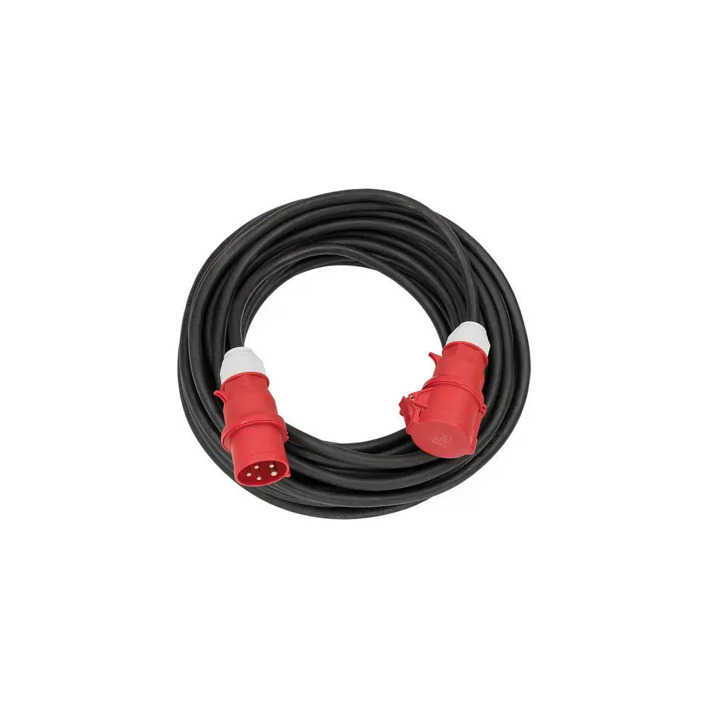 Cee Skjøteledning Ip44 10m Svart H07rn-f 5g4mm² Cee 400v/32a