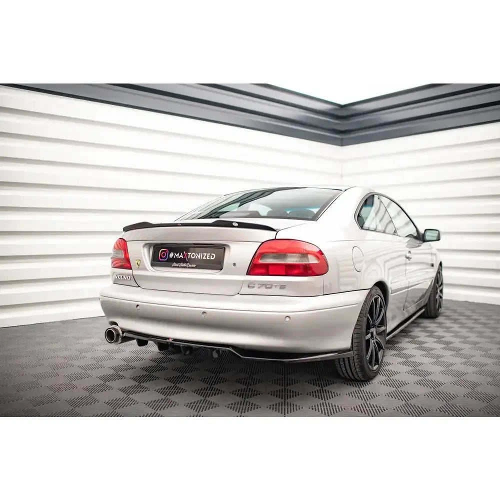 Central Rear Splitter (with Vertical Bars) Volvo C70 Mk1