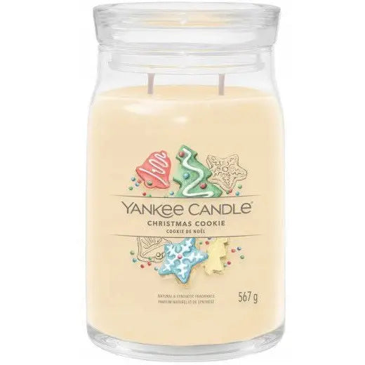 Christmas Cookie - Yankee Candle Signature - Stort Toveket Lys