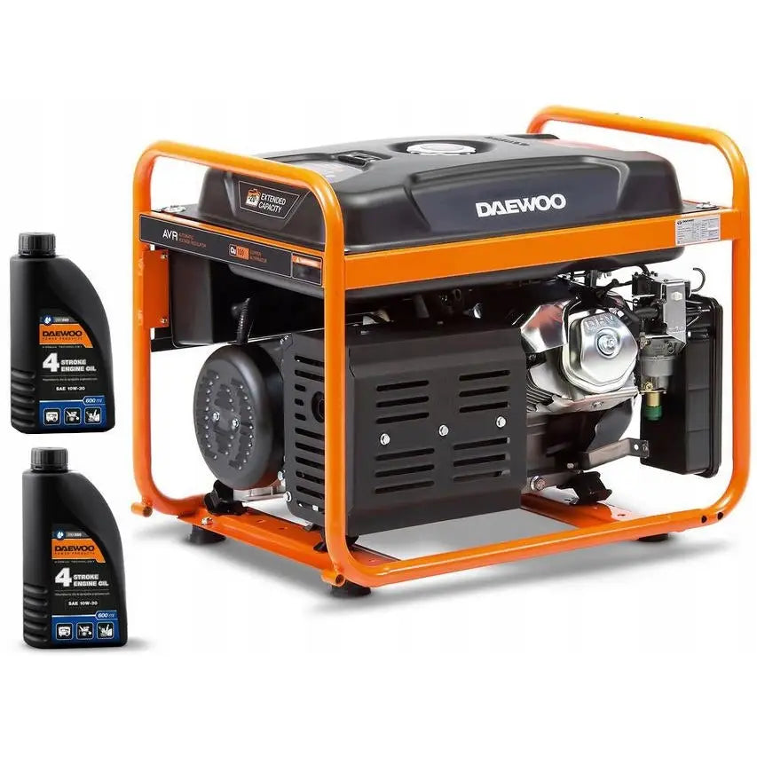 Daewoo Strømaggregat Gda 6500e 5,0kw Bensin Generator