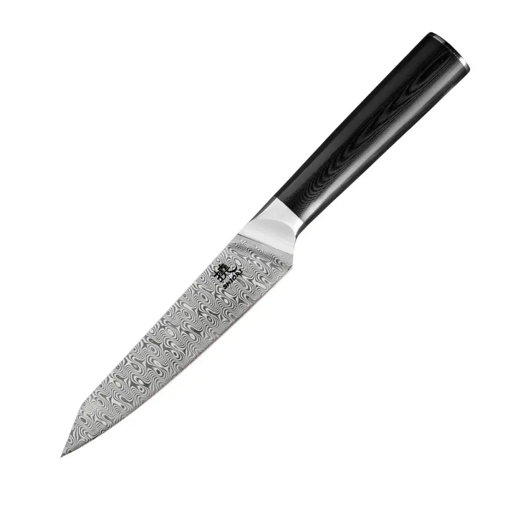Damaskkniv for Små og Mellomstore Produkter Shiori 撓 Yasashi-sa Murō