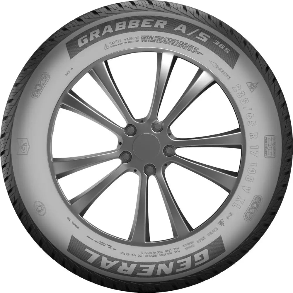Dekk General Grabber A/s 365 235/60 R18 107 v Xl Suv