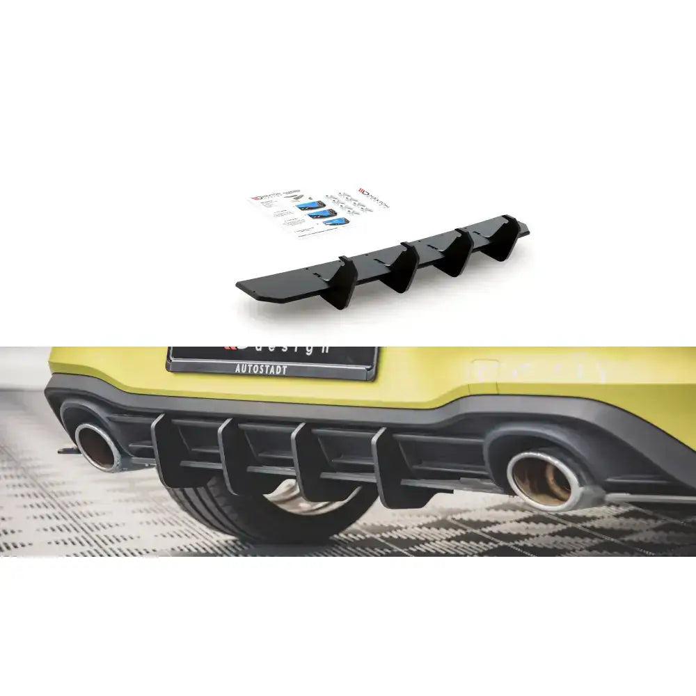 Diffuser bak Racing V.1 Volkswagen Golf 8 Gti Clubsport 20-