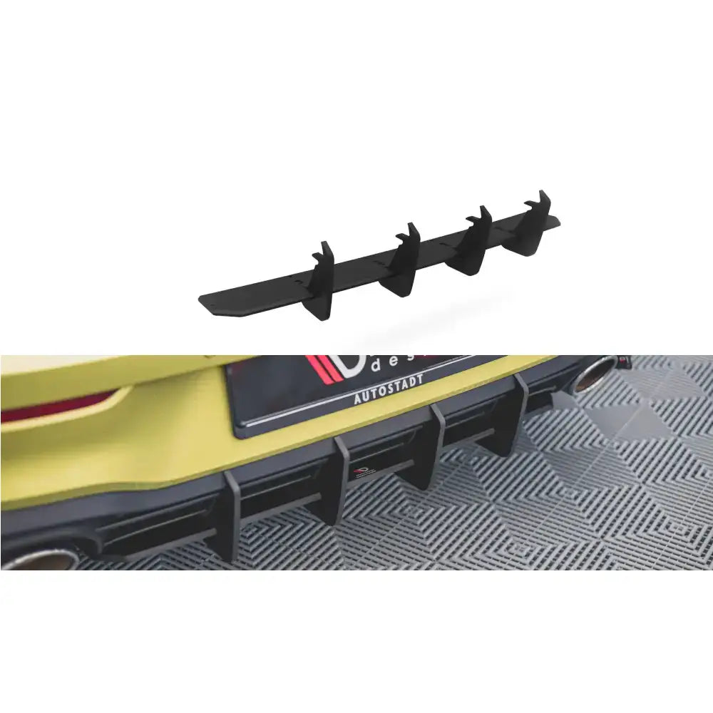 Diffuser bak Racing V.2 Volkswagen Golf 8 Gti Clubsport 20-
