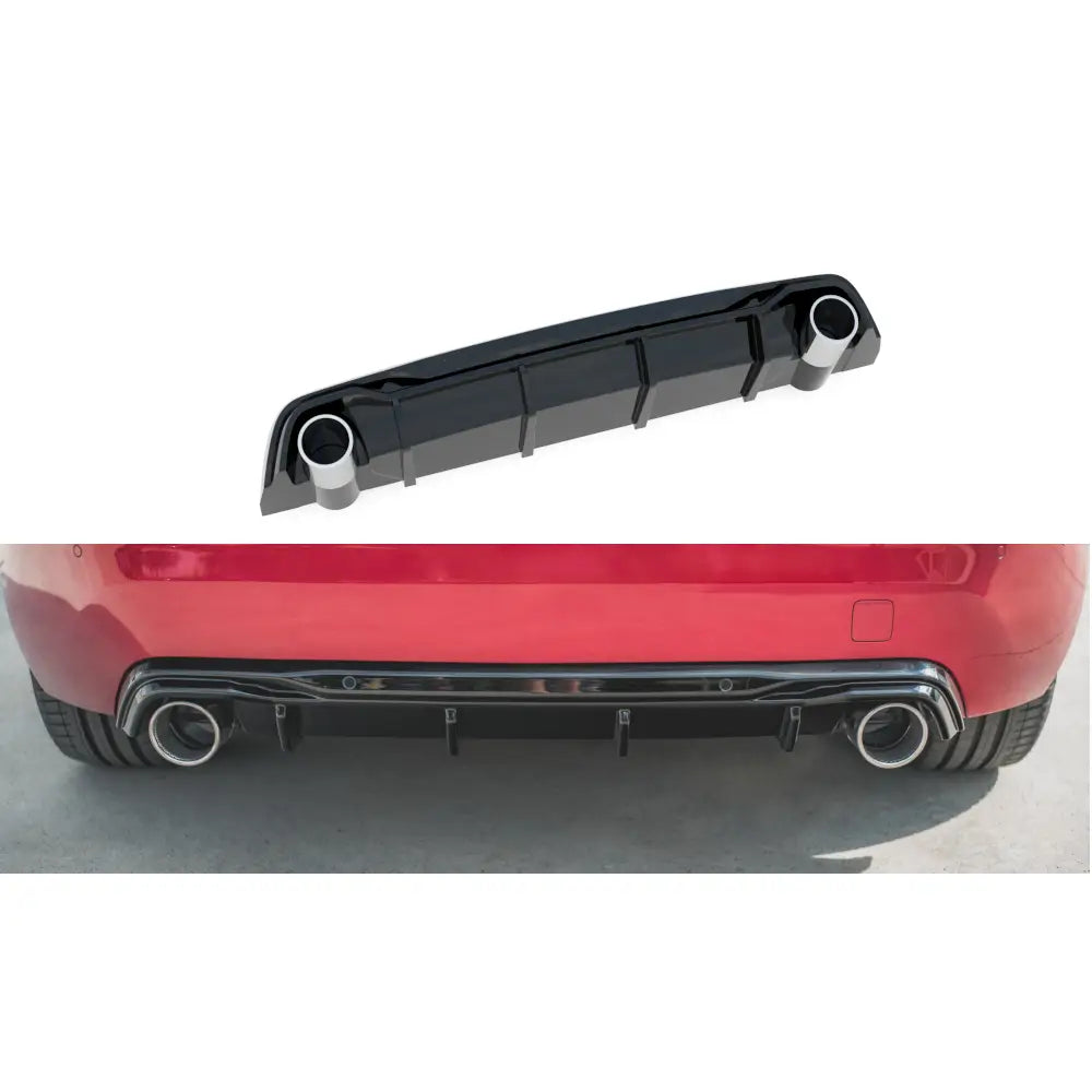 Diffuser med Eksosattrapp Peugeot 308 Gt Mk2 Facelift