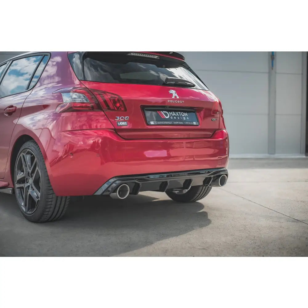 Diffuser med Eksosattrapp Peugeot 308 Gt Mk2 Facelift