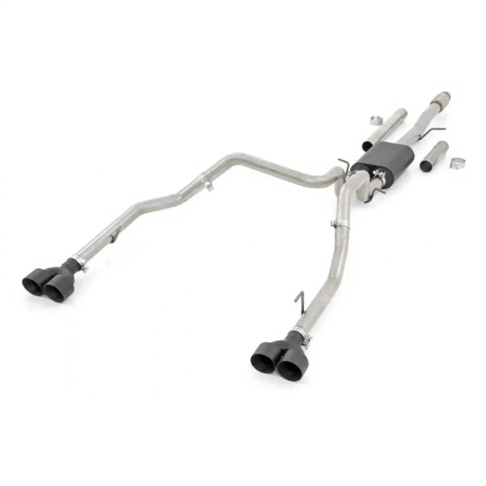 Dobbelt Eksos 5.3l Rough Country Cat-back - Chevrolet Silverado 1500 19-