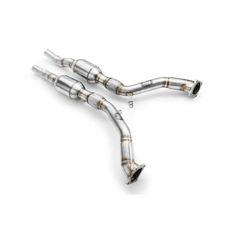 Downpipe Audi A6 S4 S6 Rs4 B5 Allroad C5 2.7 t + Lyddemper