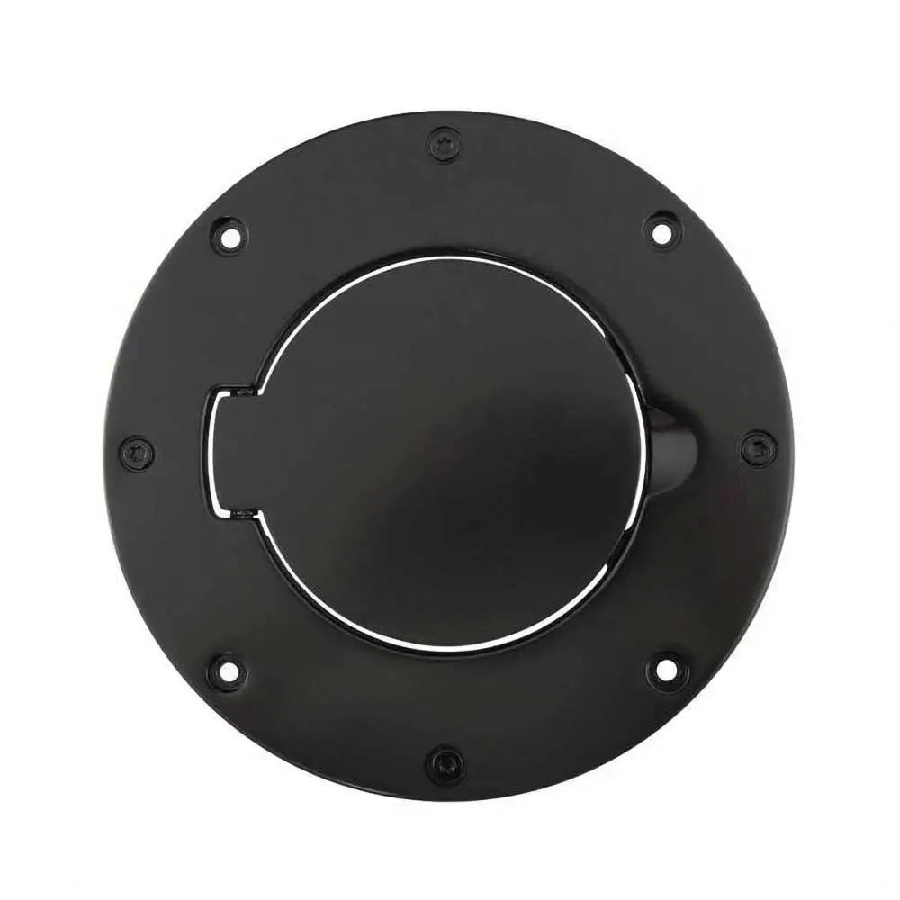 Drivstoffpåfyllingslokk i Svart Aluminium - Smittybilt for Jeep Wrangler Tj 97-06