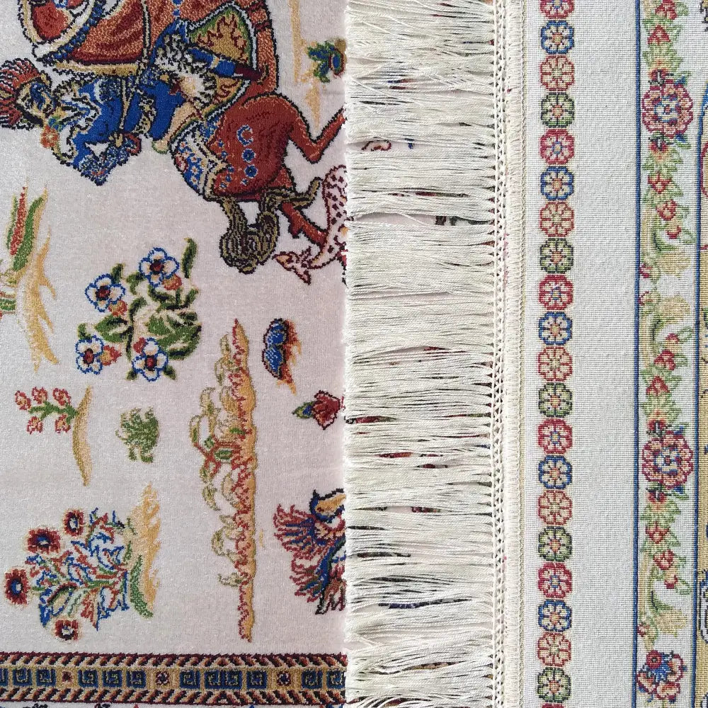 Eksklusiv Qum Silk Tepe 10 Cream 200 x 300 Cm Kjøpegulvvare