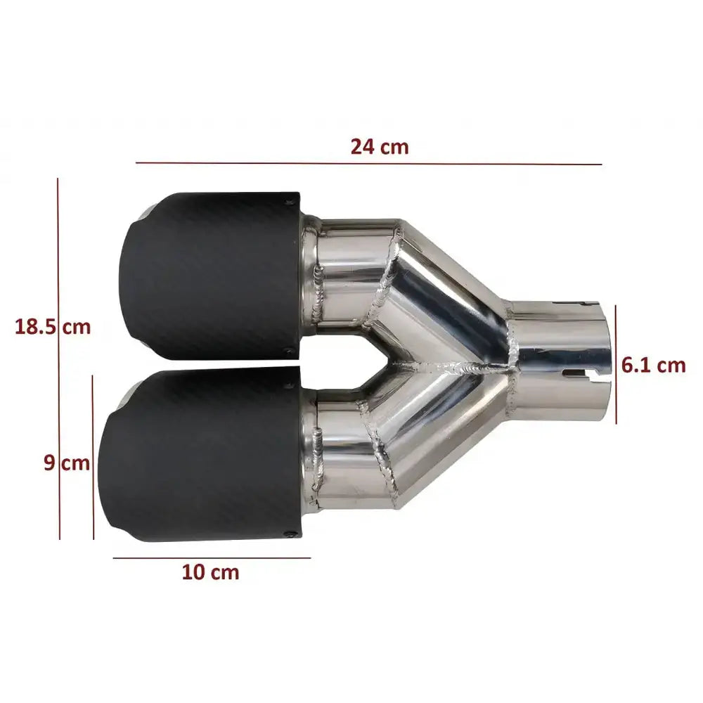 Eksos Polert Innløp 6.1cm Bmw 1 Serie (e82) 07-11 2d