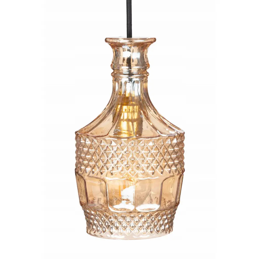 Elegant Glass Krystall Hengelampe Amber (ep016 5b-a Amber)