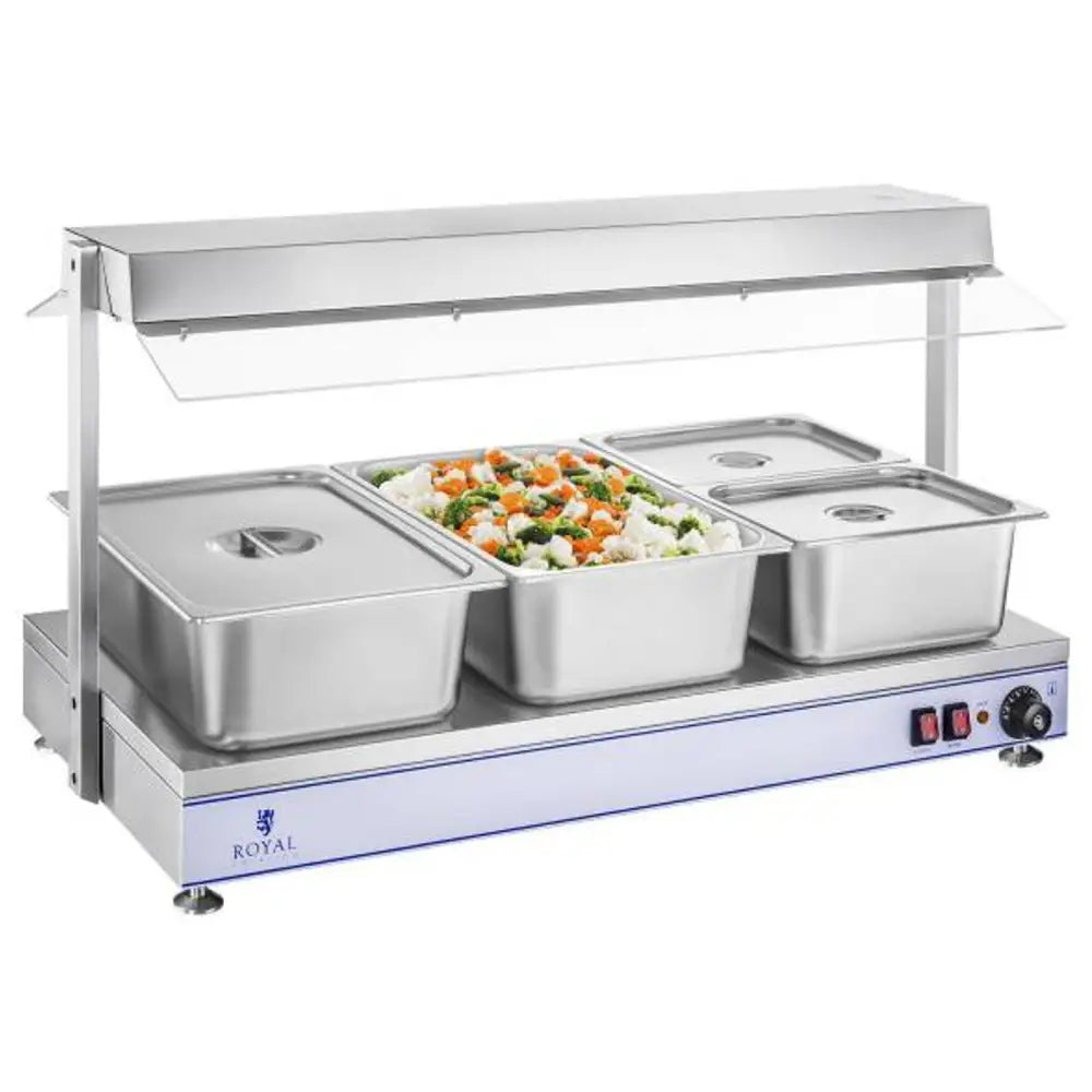 Elektrisk Varmeplate Kompakt 4 Halogenlys 2000w 230v