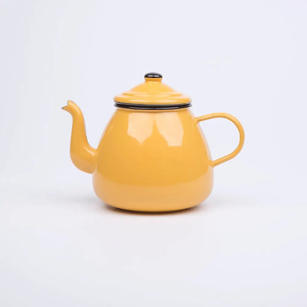 Emaljert Tekanne Aprikos Emalco Enamelware 1,3l | Plain b