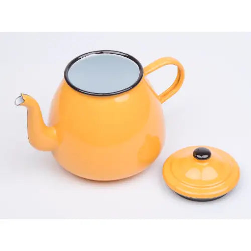 Emaljert Tekanne Aprikos Emalco Enamelware 1,3l | Plain b