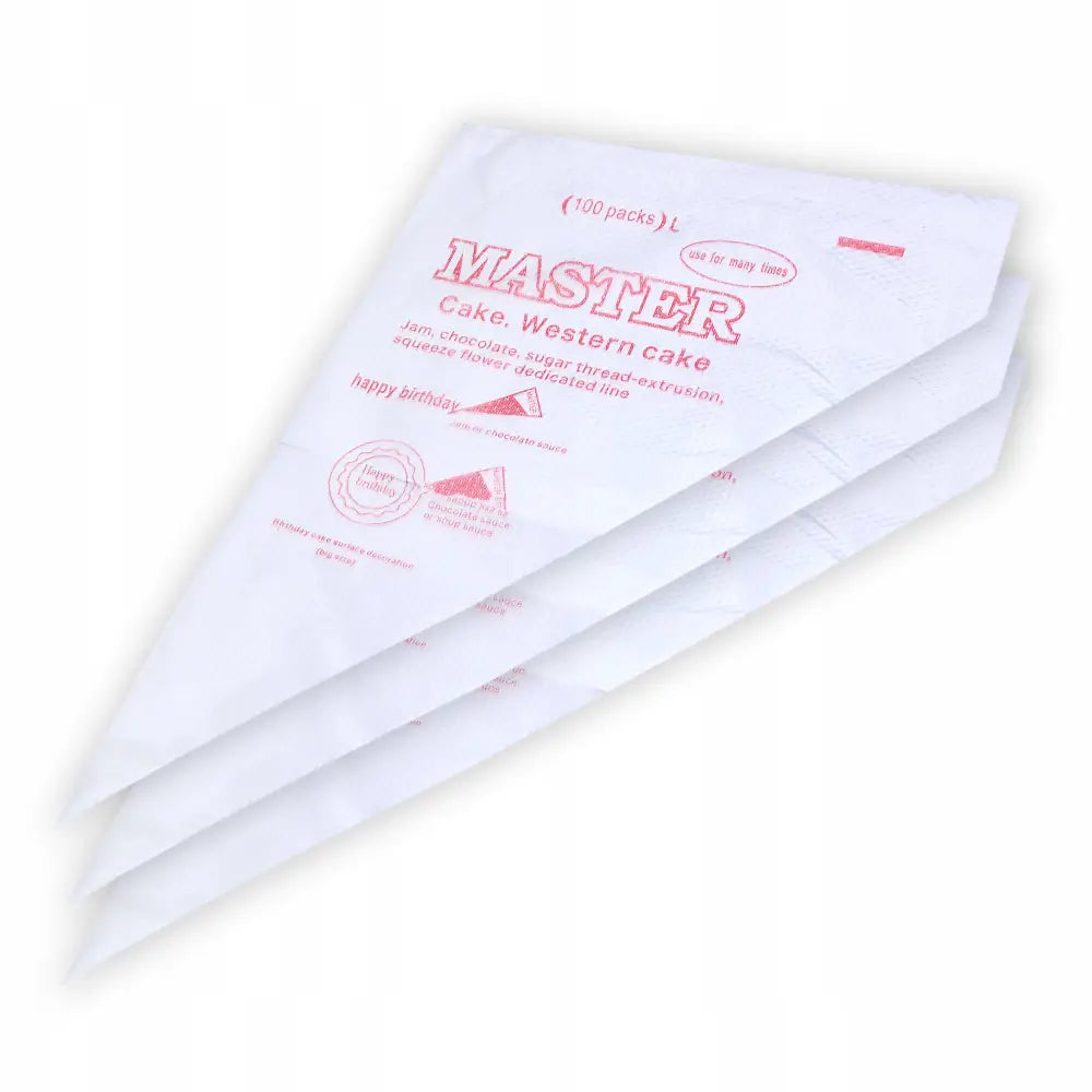 Engangs Sprøyteposer for Konditorbruk - 24 x 35 Cm 100 Stk