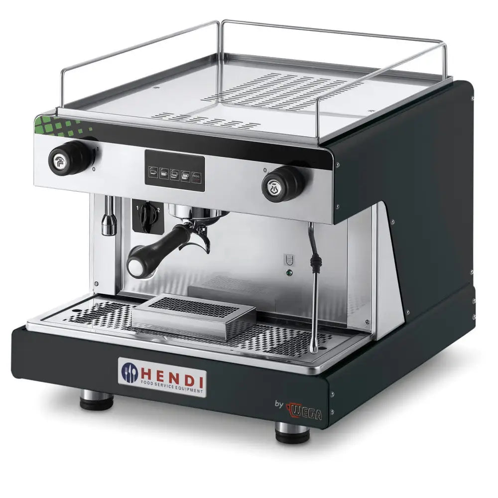 Espresso-kolbe Kaffemaskin - Wega Top Line 1-gruppe Elektronisk Svart