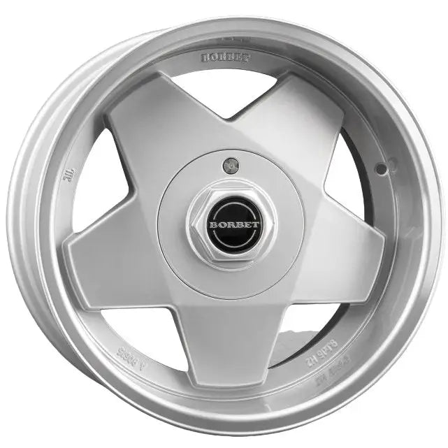 Felg Borbet a Classic Silver Rim Polished 7x15 4x100 Et35