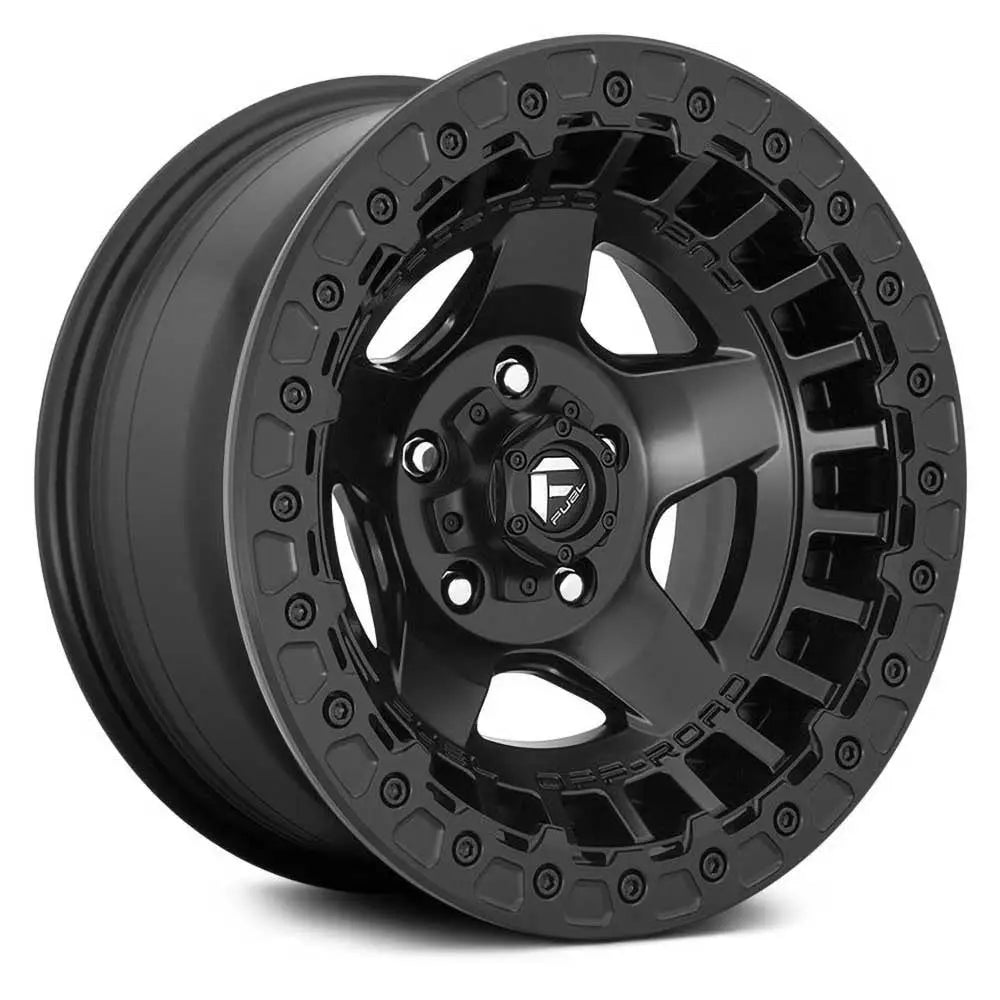 Felg D118 Warp Beadlock Matte Black Fuel 17x9 Et-15 6x139.7
